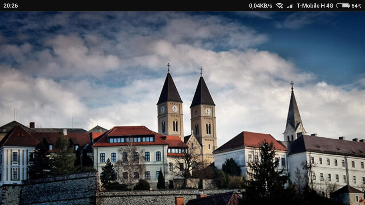 Veszprem city center Esterno foto